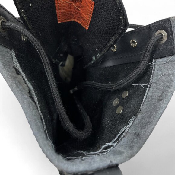 Harley Davidson Steel Toe Combat Leather Motorcycle Biker Work Boots Men's 14 - Picture 11 of 15